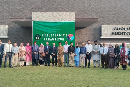 IUB delegates at ISPR Hilal Talks Day, Bahawalpur Garrison.