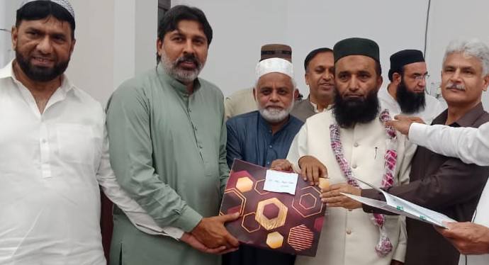 Main ceremony of the Khatam ul Quran was held at the Jamia Masjid Baghdad ul Jadeed Campus, IUB