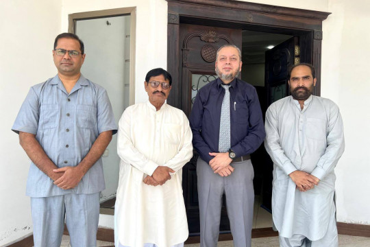 Vice Chancellor Prof. Dr. Muhammad Kamran met with Member of National Assembly Malik Muhammad Iqbal Chanar