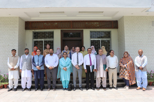 MoU signing ceremony between the Islamia University of Bahawalpur and Punjab Education Foundation Lahore.