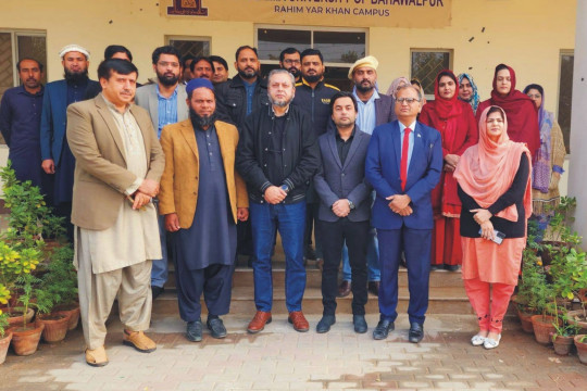 WVC Prof. Dr. Muhammad Kamran visited the IUB Rahim Yar Khan Campus and KFUEIT Rahim Yar Khan