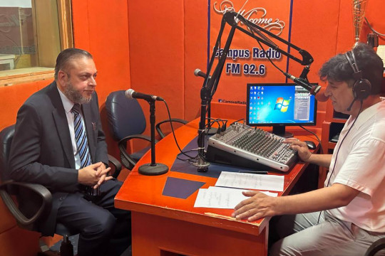 Interview of Worthy Vice Chancellor Prof. Dr. Muhammad Kamran at Campus FM Radio 92.6