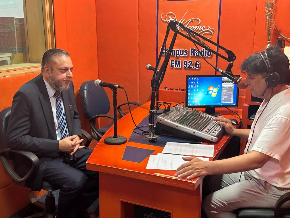 Interview of Worthy Vice Chancellor Prof. Dr. Muhammad Kamran at Campus FM Radio 92.6