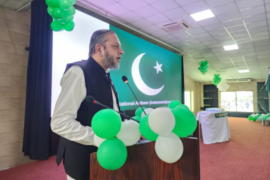 Vice Chancellor Prof. Dr. Muhammad Kamran attended the Independence Day Ceremony in Sahiwal as chief guest