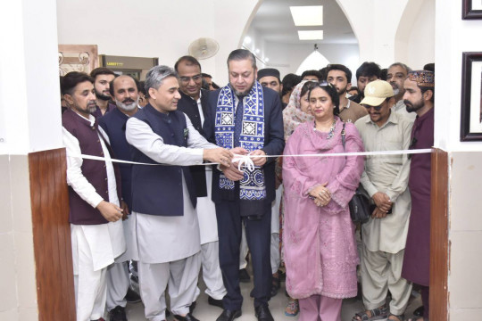 VC Prof. Dr. Muhammad Kamran attended the exhibition of Nawab Sir Sadiq V at Bahawalpur Museum as a special guest.