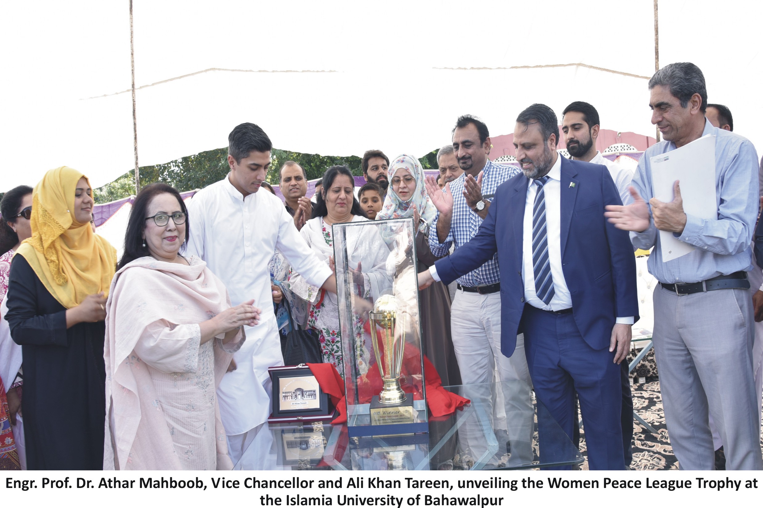 Unveilling of Women Peace League Trophy Ceremony