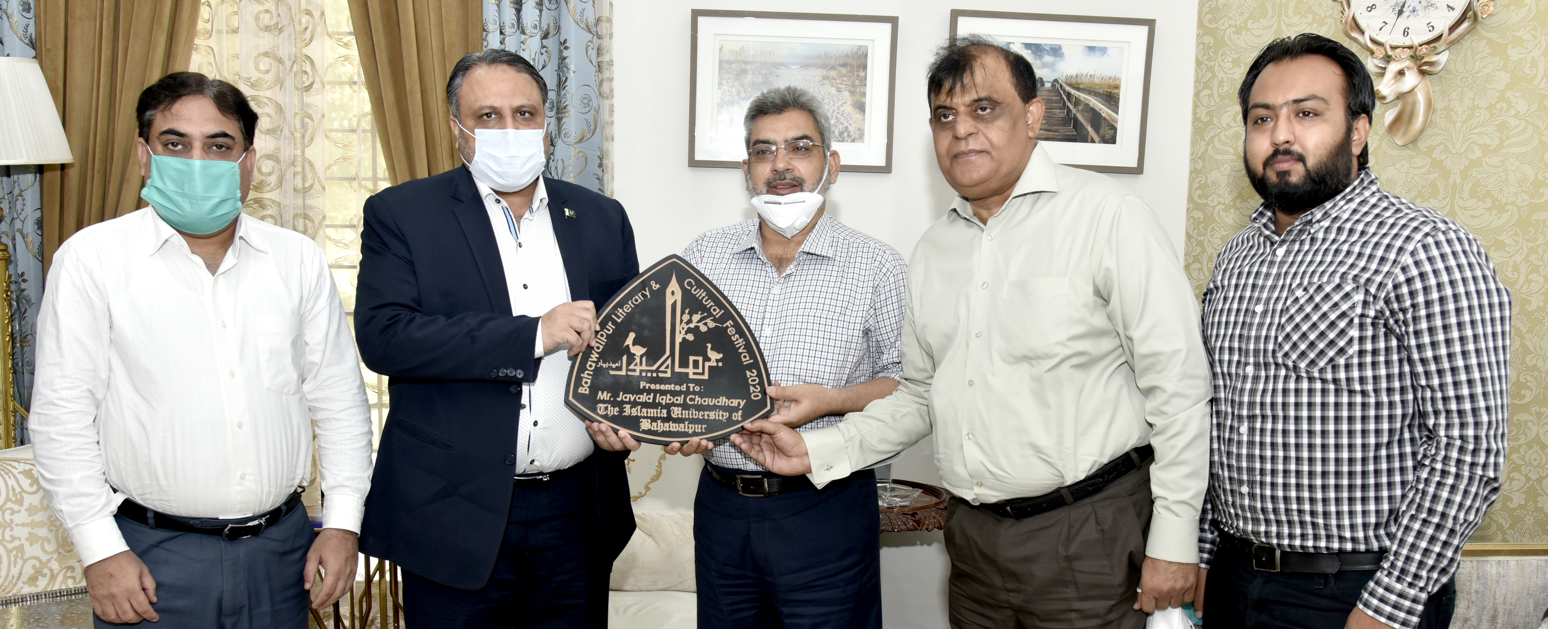 President BCCI called on WVC