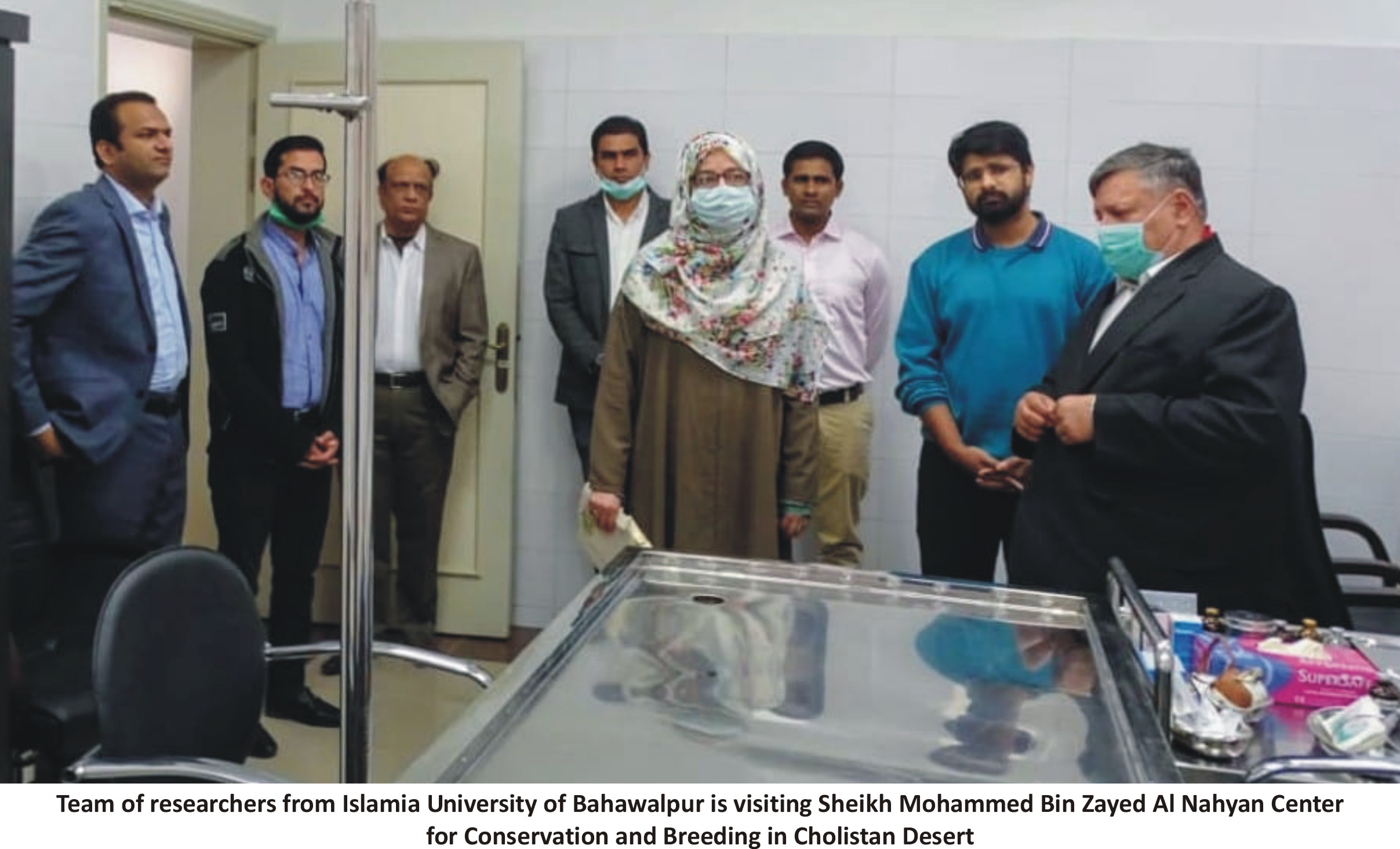 A team of IUB Researchers visit Desert Research Center in Cholistan Desert