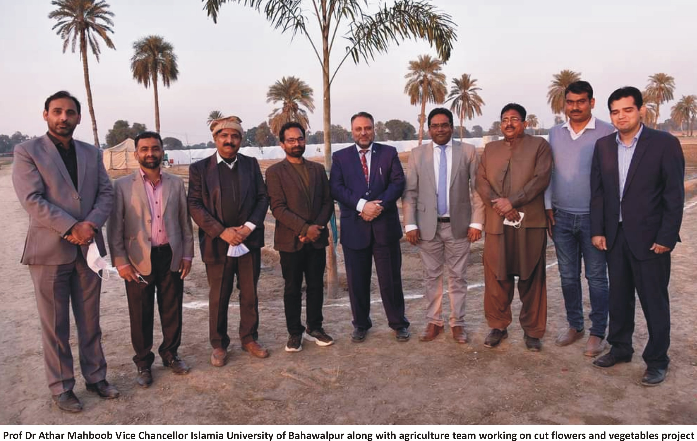 IUB Launched major project to cultivate 140 acres of barren land of the University