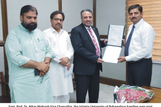 IUB Faculty Memebr Won International Post Doctorate Scholarship