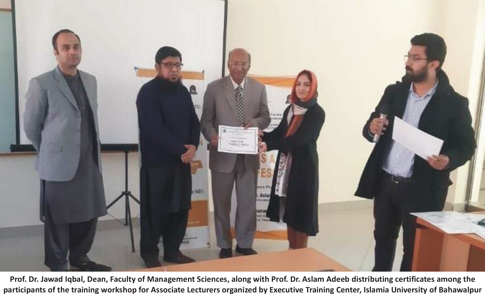 Executive Training Center, School of Business Management and Administrative Sciences organize 4 days training