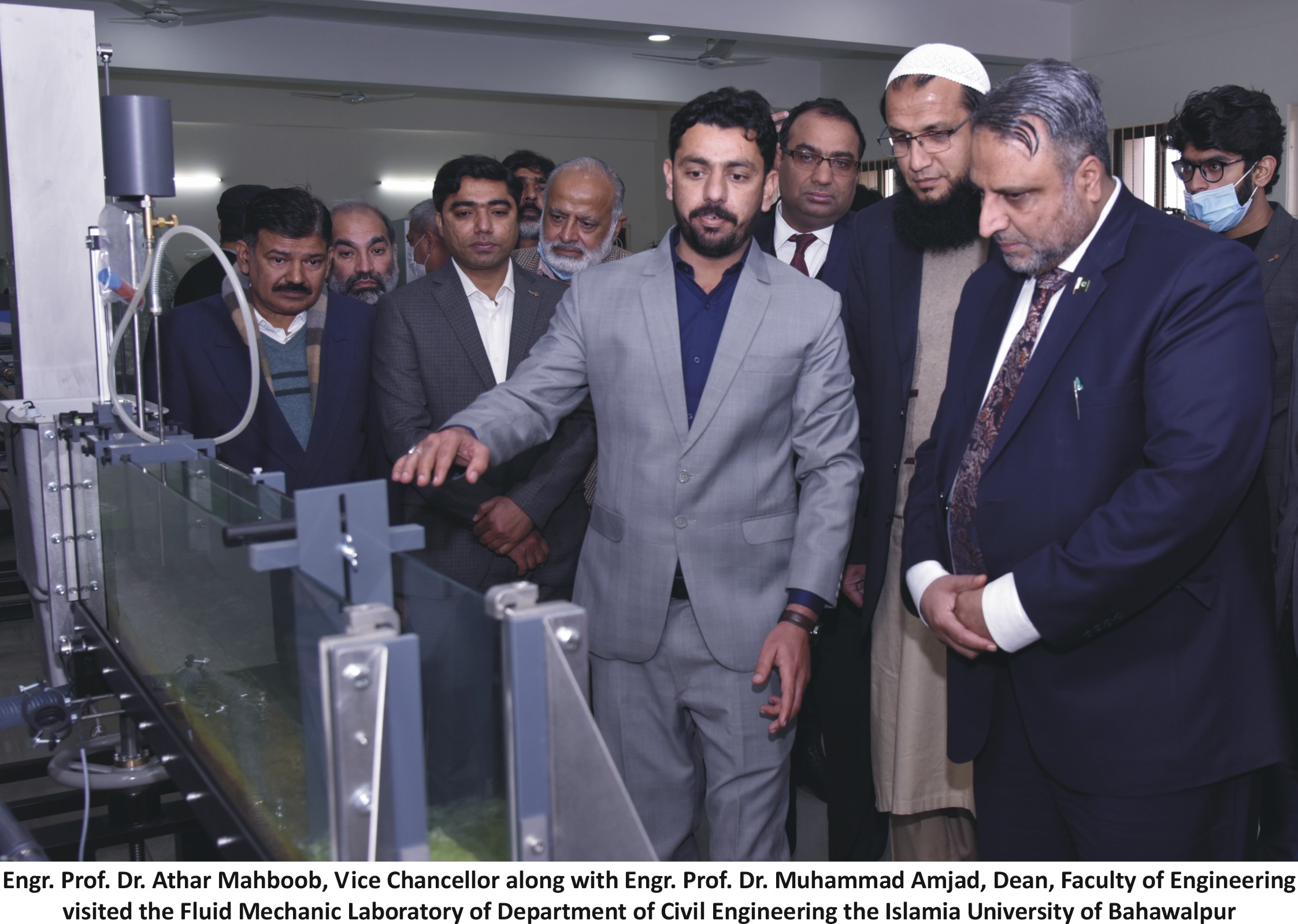 WVC Inaugurated the state-of-the-art laboratory in the Department of Civil Engineering, Faculty of Engineering