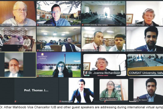 IUB organized International Virtual Symposium on Infodemic Management