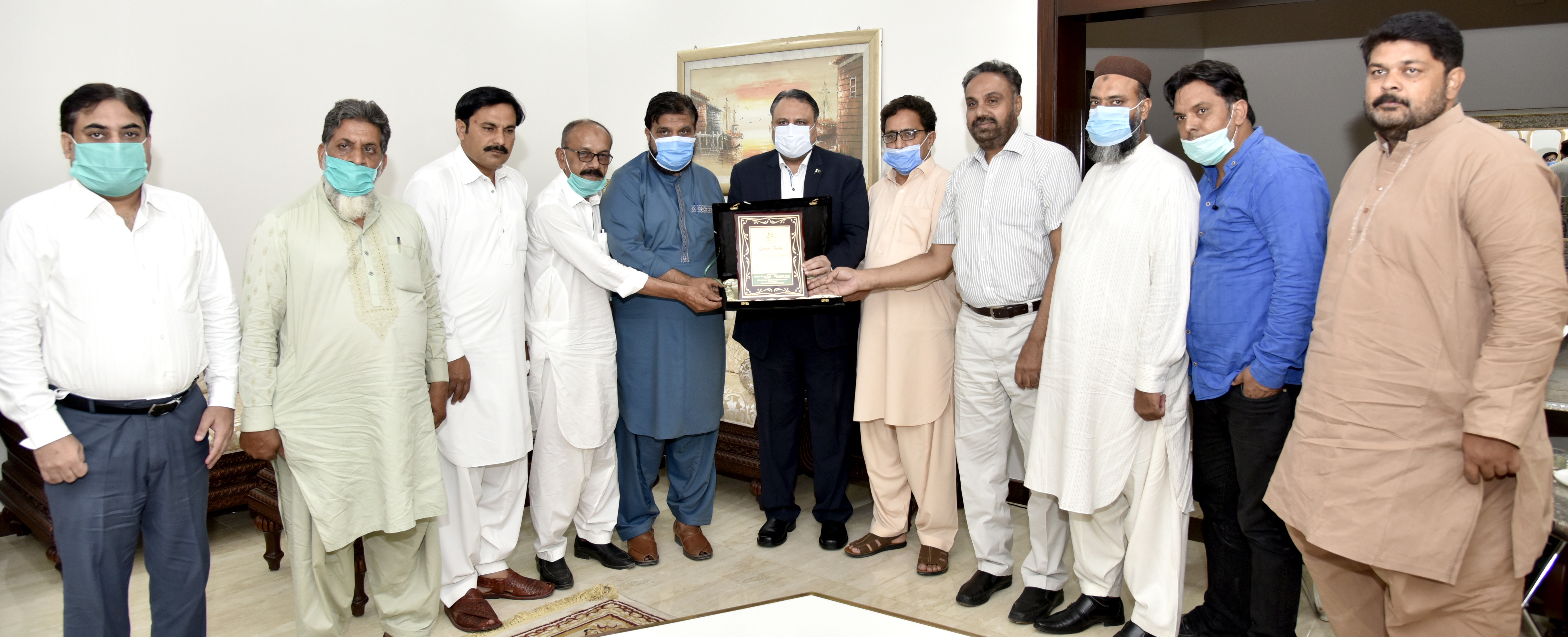 Delegation of Bahawalpur Press Club called on Worthy Vice Chancellor