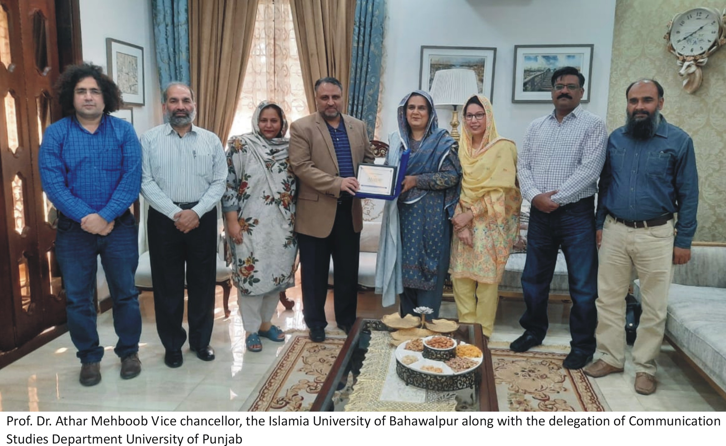Punjab University Delegation Visits IUB