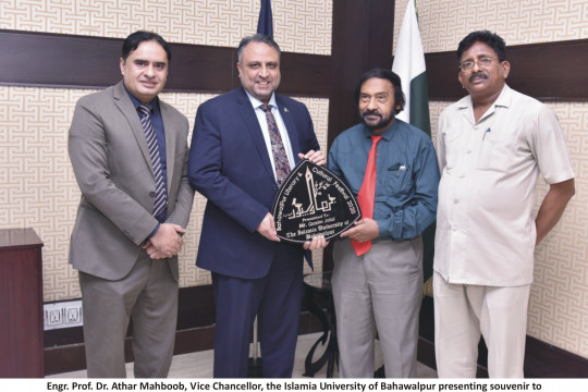 Worthy Vice Chancellor praises literary personality Syed Qasim Jalal