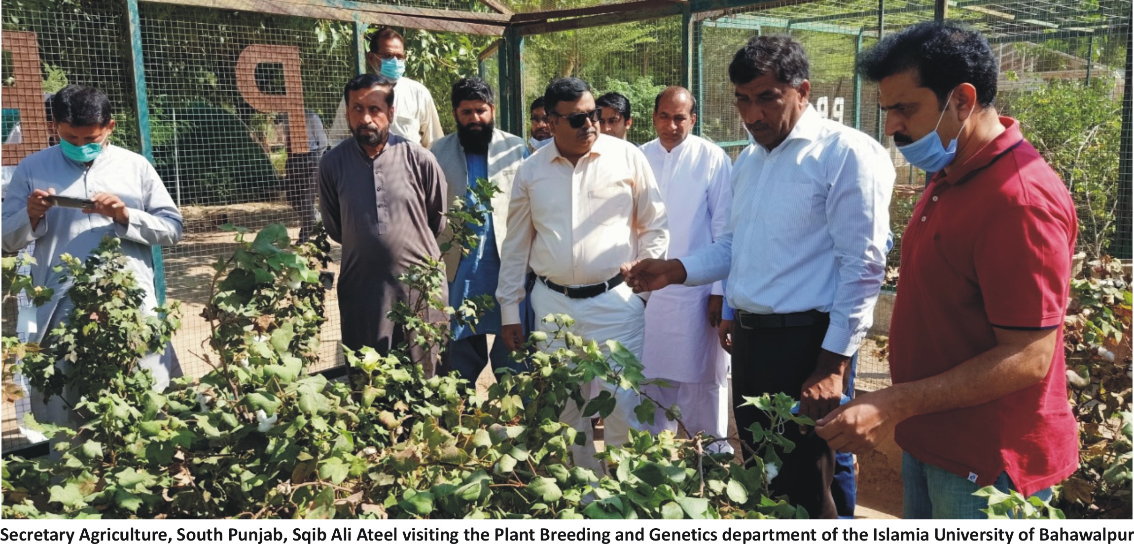 Secretary Agriculture South Punjab visit to IUB