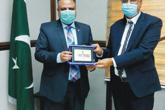 Vice Chancellor of the Kohsar University Murree visited the Islamia University of Bahawalpur