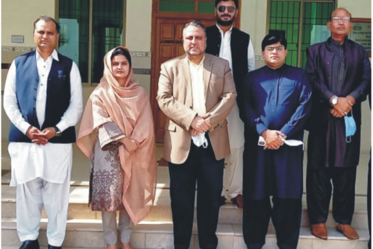 Prof. Dr. Athar Mahboob, Vice Chancellor IUB visited Child Protection and Welfare Bureau BWP