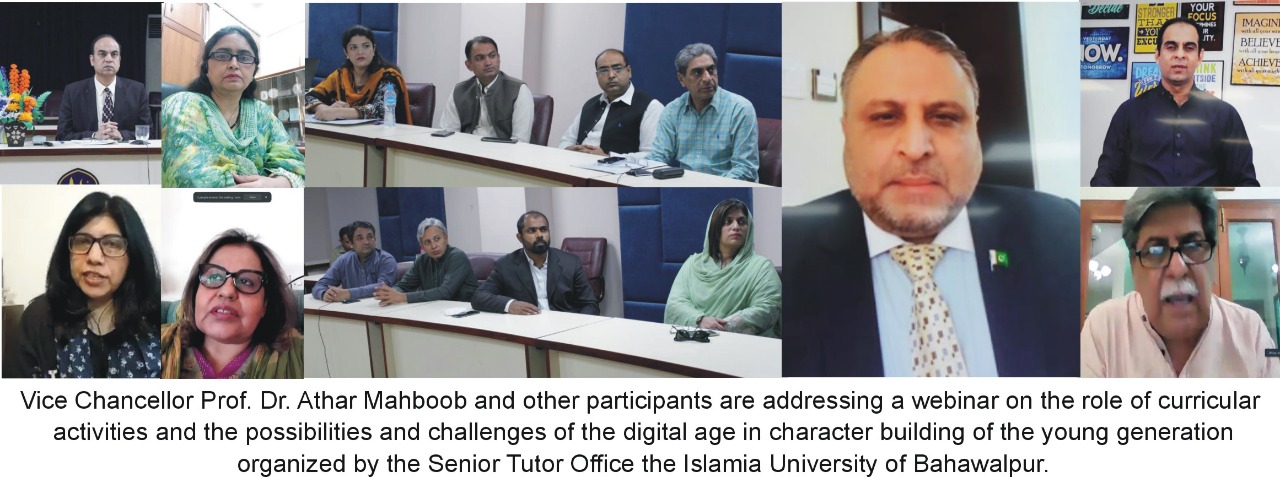 IUB organized a webinar on the Role of Co-curricular Activities in the Role Building of the Young Generation