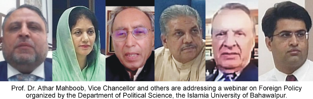 Department of Political Science, IUB Organized A Webinar