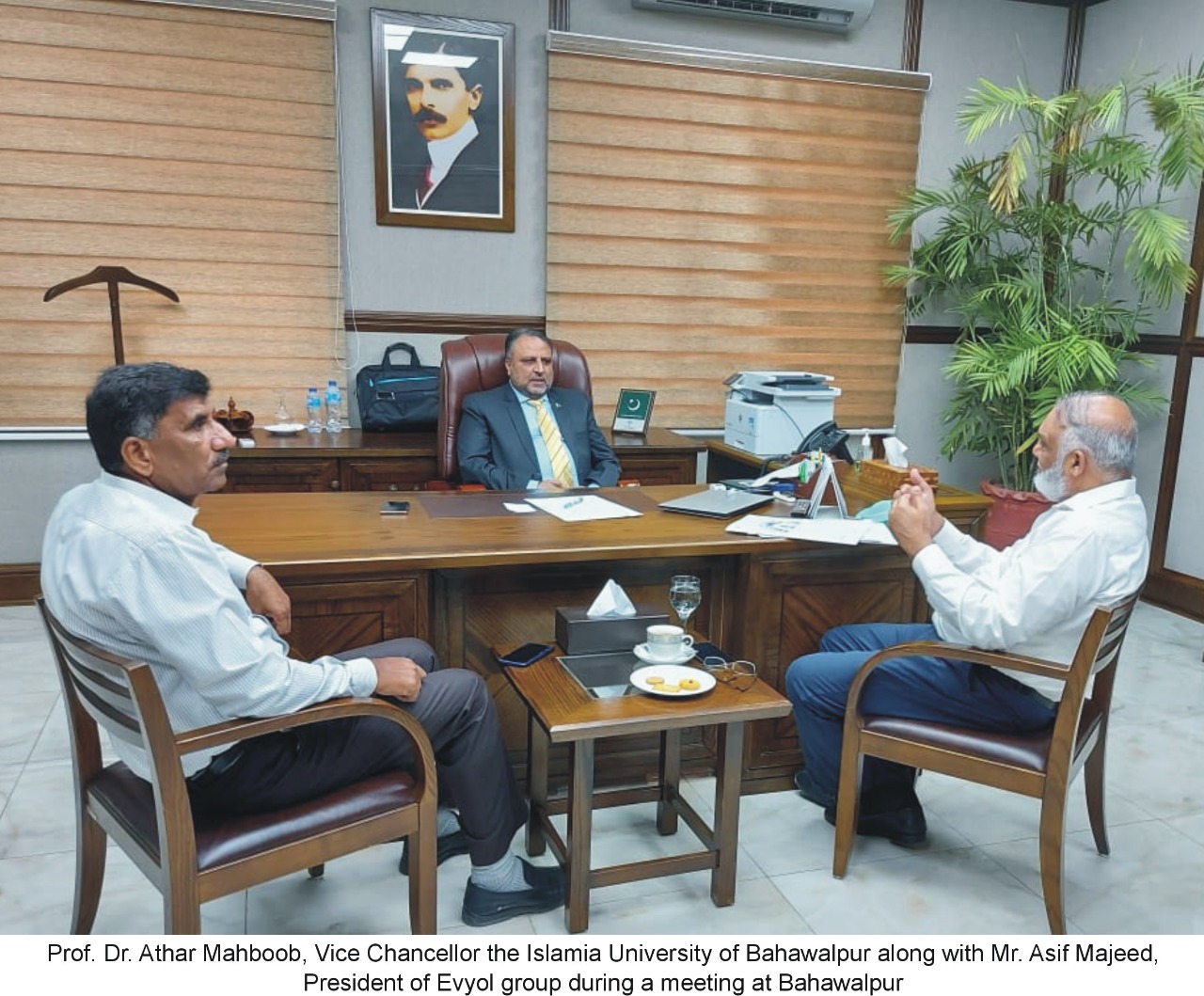 President of Evyol group visited the Department of Plant Breeding and Genetics