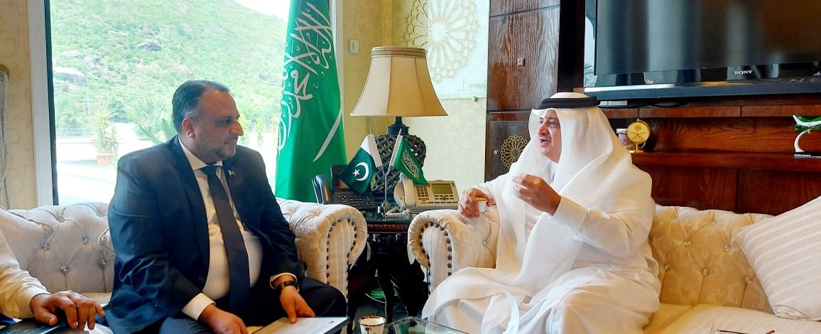 Worthy Vice Chancellor IUB with Ambassador of the Royal Kingdom of Saudi Arabia