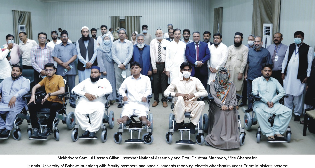 Prime Minister's Electric Wheelchairs ceremony at IUB