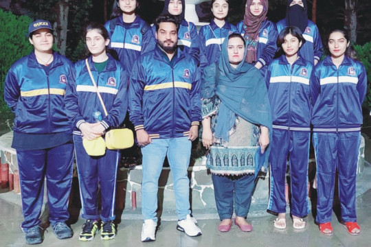 IUB Women's Karate Team won a Bronze Medal