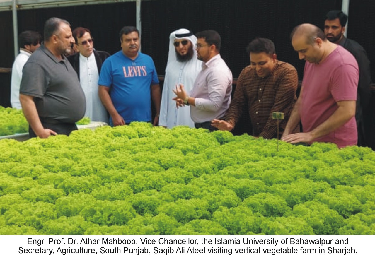 Vice Chancellor IUB along with Secretary Agriculture South Punjab visits Dubai Expo 2020