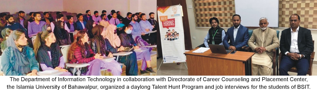 A daylong Talent Hunt Program held at IUB